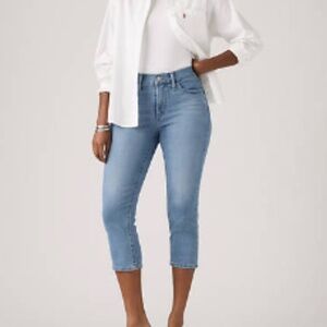 Levi's 311 Shaping Skinny Capri jeans light wash - 31